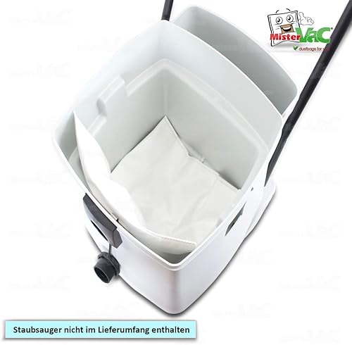 MisterVac | compatible avec les sacs d'aspirateurs professionnels, sacs de rechange 10 pièces Rupes M45/30 - Nail Gallerys