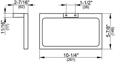 Keuco 11121010000 Edition 11 Porte-serviettes anneau - Nail Gallerys