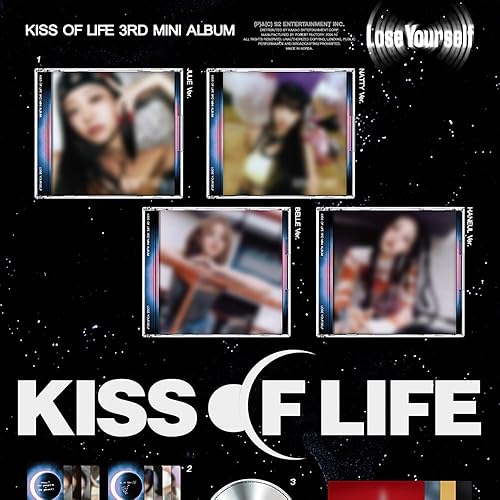 Kiss of Life – 3ème mini album [Lose Yourself] (JEWEL VER.) (1 version aléatoire) - Nail Gallerys