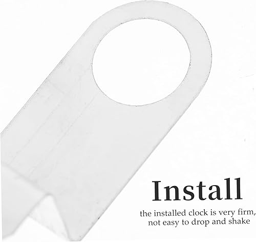 Hemobllo 5Pièces Crochet pour Mécanisme Murale de Épaissi Fixation Durable pour Alimentée par Pile pour Créations Personnalisées - Nail Gallerys