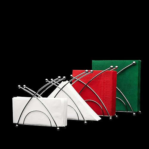 Porte-Serviettes En Acier Inoxydable Pour Tables - Porte-Serviettes Pour La Cuisine, Porte-Serviettes De Table, Porte-Serviettes Moderne, Porte-Serviettes En Papier, Chrome - Nail Gallerys