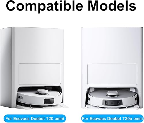 Fixbetter Couverture de brosse principale, pièces de rechange pour ECOVACS DEEBOT T20 OMNI / T20e OMNI aspirateur accessoires - Nail Gallerys