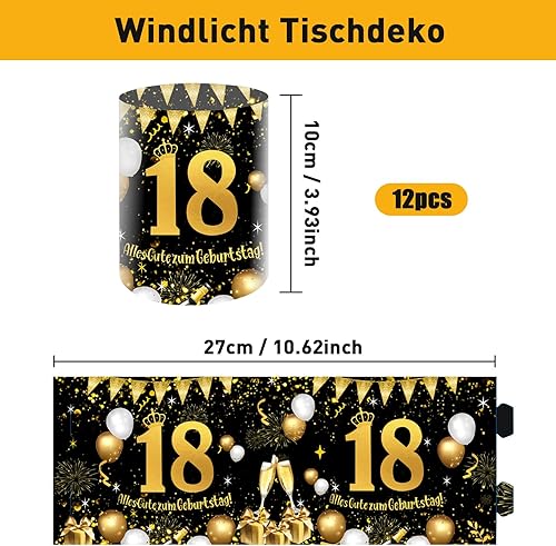 Moorle Lot de 12 photophores décoratifs de table pour 40 ans, 40 ans, Happy Birthday, décoration de table, photophores décoratifs pour bougies chauffe-plat ou bougies - Nail Gallerys