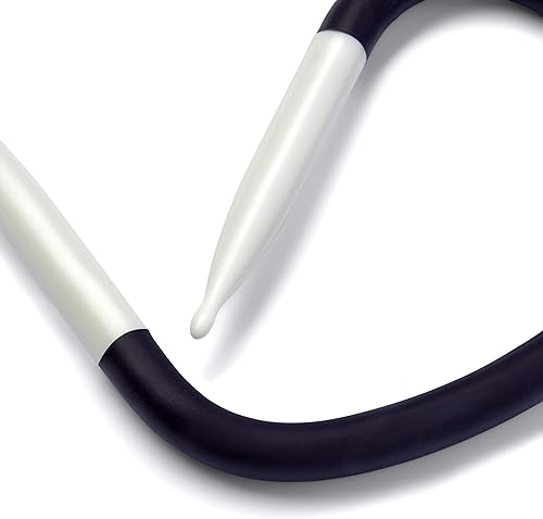 Prym Pym Ergonomics Yoga (25 cm, 7,00 mm) Aiguille de câble - 1 unité - Nail Gallerys