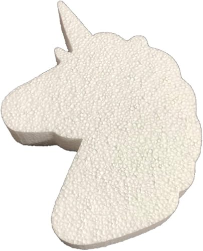 DecoPorex 0427 Licorne en polystyrène expansé 20 cm - Nail Gallerys