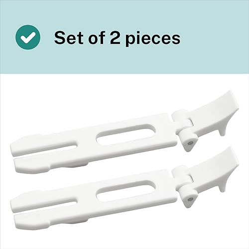 Lot de 2 ferrures murales 146957 pour fixation murale, pour pièces de rechange IKEA VIDGA - Nail Gallerys