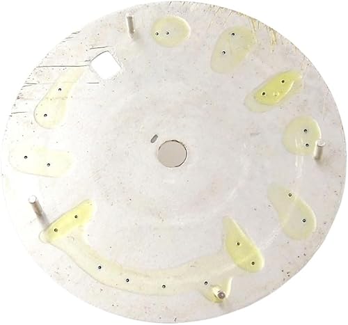 Hyuwdai 1 Cadran de Montre argenté de 29 mm avec Aiguilles et Chiffres for Mouvement NH35A 8215 DG2813 ETA2824 2836 PT5000(Only Hand,Fit ETA 2824 PT5000) - Nail Gallerys