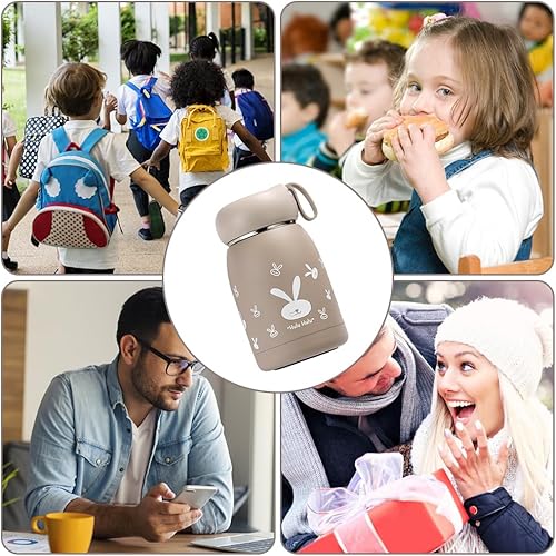 XEERUN Bouteille isotherme pour bébé - 320 ml - En acier inoxydable - Avec affichage LED de la température - Idéale pour la chaleur et le froid - Nail Gallerys