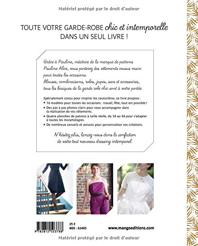 Ma garde-robe chic et intemporelle: 16 modèles à coudre pour toute l'année, 8 tenues uniques - Nail Gallerys