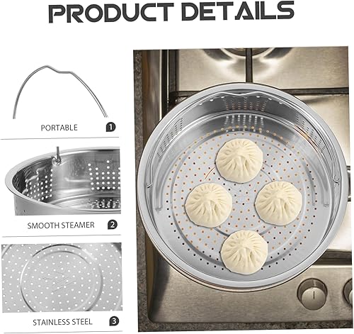 MOTHNUR Panier Vapeur Pour Cuiseur À Riz, Panier Vapeur Pour Marmite, Panier Vapeur Pour Cuiseur À Riz, Panier Vapeur En Acier Inoxydable, Plateau Support Vapeur En Acier Inoxydable, - Nail Gallerys