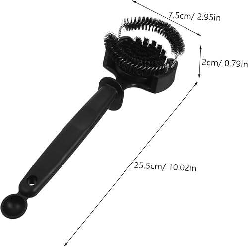 NOLITOY Brosse De Nettoyage Pour Machine à Espresso Avec Cuillère Poils Amovibles Pour Nettoyage Des Cafetières - Nail Gallerys