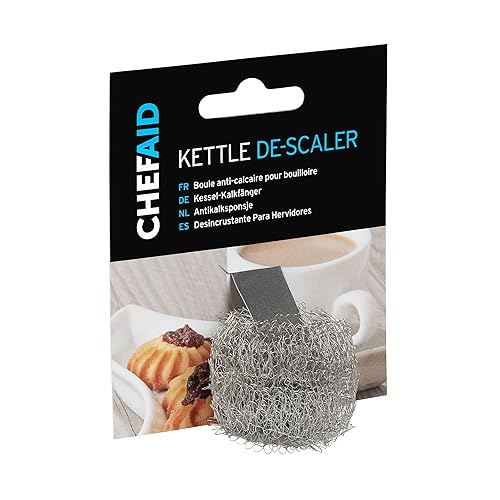 Chef Aid Pack de 3 Détartrants pour Bouilloire en Acier Inoxydable Efficace et Durable - Nail Gallerys