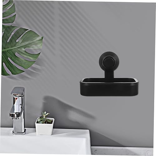 TOPBATHY Porte Mural Ventouse Noir Support Perçage pour Salle De Bain Et Cuisine Organiseur Évier Distributeur De Pratique - Nail Gallerys
