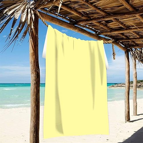 RPLIFE Serviette de plage kaki clair, serviette de voyage légère - Nail Gallerys
