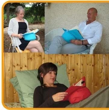 Belenci ps00033 – Coussin de Lecture, Couleur Vert - Support pour Livres pour Lire au lit - Nail Gallerys