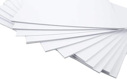 House of Card & Paper Lot de 300 feuilles cartonnées A6 220 g/m² Blanc - Nail Gallerys