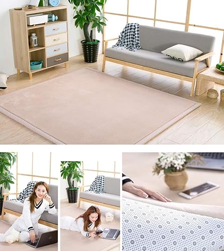 Fancytan Tapis pour Enfants, Tapis De Jeux pour Chambre Enfant, Tapis Ramper Tatami Antidérapant, Violet, 180 x 200cm - Nail Gallerys