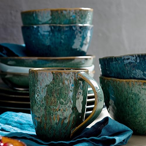 Leonardo Matera Assiette à soupe 0,98 L Rond Céramique Bleu 1 pièce(s) - Bols (Assiette à soupe, 0,98 L, Rond, 1 personne), Céramique, Bleu - Nail Gallerys