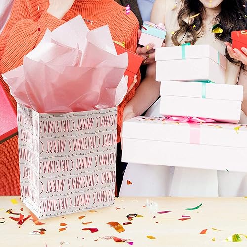 Larcenciel Lot de 100 feuilles de papier de soie métallique or rose pour mariage, fête d'anniversaire, douche, loisirs créatifs, bricolage, Noël, 50 x 35 cm - Nail Gallerys