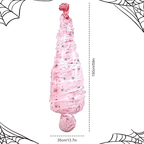 AsyinXson Faux cadavre Effrayant Halloween Maison hantée,Accessoires de décoration d'halloween pour Victimes mortes,Décoration de Maison hantée effrayante,atmosphère d'halloween,Maison hantée - Nail Gallerys