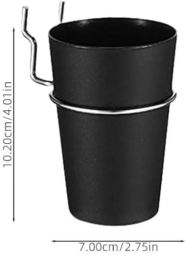 BELLIFFY Küpper Lot de 6 porte-gobelets Pegboard avec crochets - Solution de rangement pratique pour atelier et garage - Accessoire de panneau perforé - Idéal pour tasses et outils - Nail Gallerys