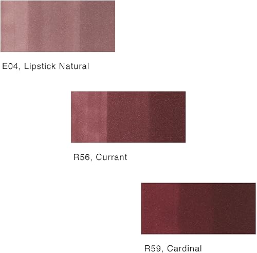 Copic Sketch Set « Color Fusion 3 », 3 Twin Marker avec Une Pointe de Largeur Moyenne et Une Pointe « Brush ». - Nail Gallerys