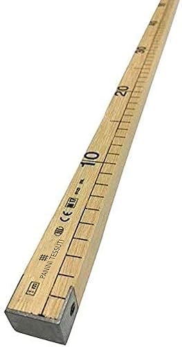 Mètre de couturier en bois, professionnel, longueur 100 cm, 1 m, idéal pour travaux de couture, patchwork, DIY, pour mesurer facilement vos tissus. - Nail Gallerys