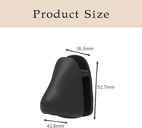 Support Mural Presentoir Lunettes,6 Pièces Porte-Lunettes Mural Autocollant,Support Mural Élégant pour Lunettes de Soleil ,Porte Lunettes Maison pour Accrocher et Exposer Des Lunettes(Transparent) - Nail Gallerys