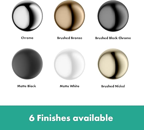 Hansgrohe 41742140 AddStoris Einzelhaken Brushed Crochet Porte-Serviette, Bronze brossé - Nail Gallerys