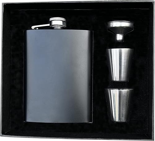 Lot de 12 flasques personnalisées en acier inoxydable pour garçons d'honneur - 236,8 g - Cadeau pour témoin de mariage - Noir - Nail Gallerys