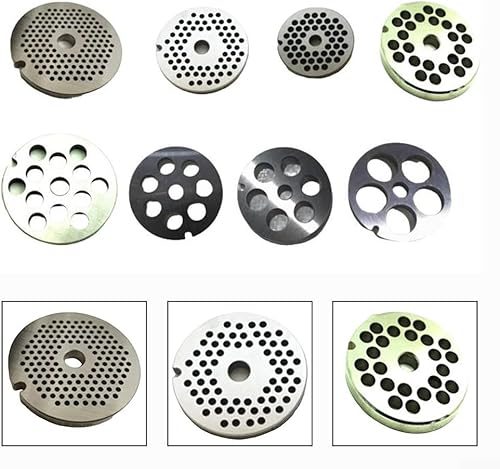 Hachoir à viande n°5 Disque en acier inoxydable compatible avec Bosch et Bauknecht (12 mm) - Nail Gallerys