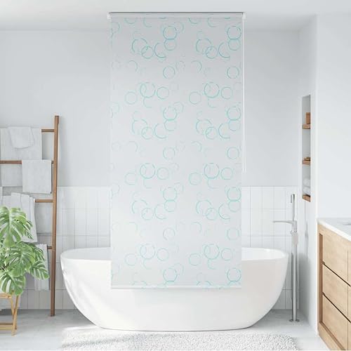 vidaXL Store Roulant de Douche 100x240cm Bulle Rideau de Douche Salle de Bain - Nail Gallerys