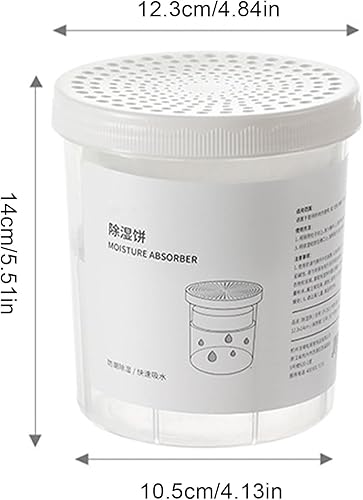 Moisture Absorbers, Refillable Damp and Odor Eliminator, Home Dehumidifier Accessory for Basement, Bedroom, Garage, Car, Bathroom, and Indoor Room Freshness Control - Nail Gallerys