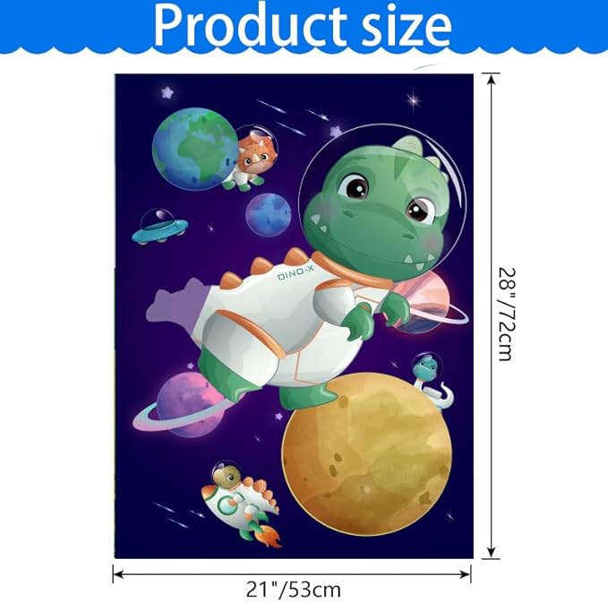 Miotlsy Pièces Jeux de fête Épinglez la Queue sur Le Jeu de Dinosaure Jeu de fête de Garçon,pour Les Décorations Murales de la Maison Fête pour Garçons Décorations de fête d'anniversaire(35 - Nail Gallerys