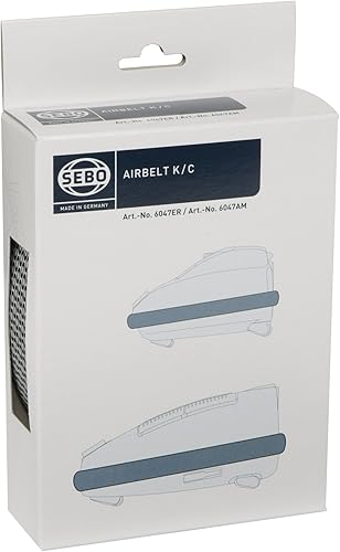 Sebo 6047ER07 Bande anti-chocs Design pour airbelt K/C (Gris) - Nail Gallerys