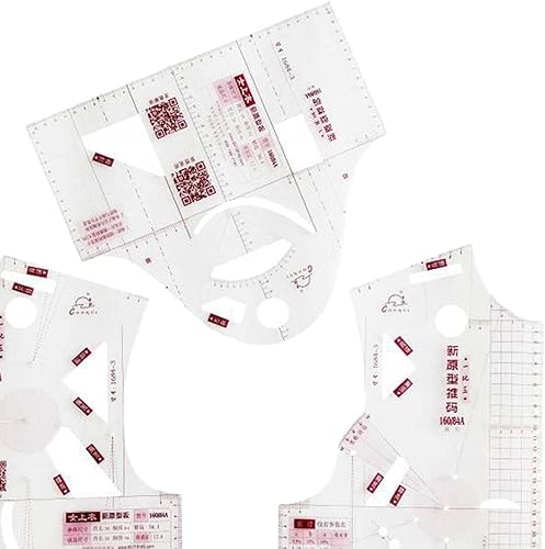 MagiDeal 1:5:1:3 Règle de Conception de Tissu pour Femmes Rédigeant Un Prototype de Vêtements de Templet Aussi, 1:3 - Nail Gallerys