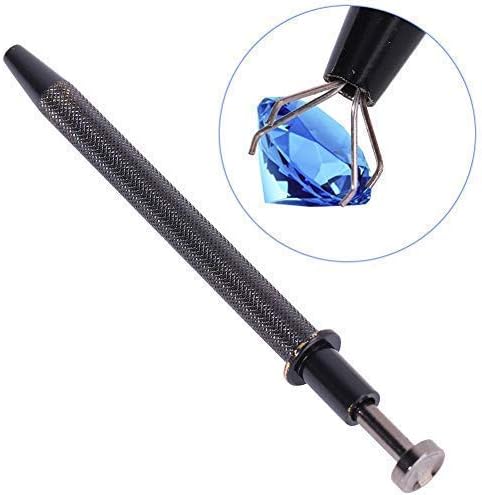 Pinces à Bijoux, Pinces à Billes, Porte-Billes, Support pour Piercing, Pinces à Billes pour Le soudage, la Bijouterie Outil de Ramassage de Diamants Antirouille pour Perles Strass Professionnelle - Nail Gallerys