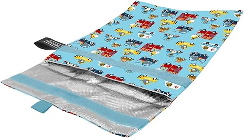 NERTHUS FIH 1355 Sac isotherme réutilisable pour le déjeuner, la collation, les sandwichs, porte-sandwich - Nail Gallerys