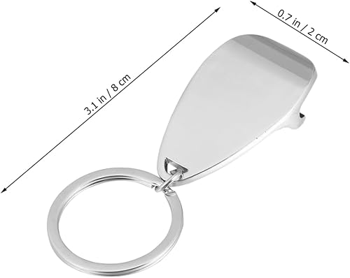 Garneck 3pièces Porte-clés Décapsuleur Alliage Ouvre-bouteille Mini Pratique Avec Anneau Pour Camping - Nail Gallerys