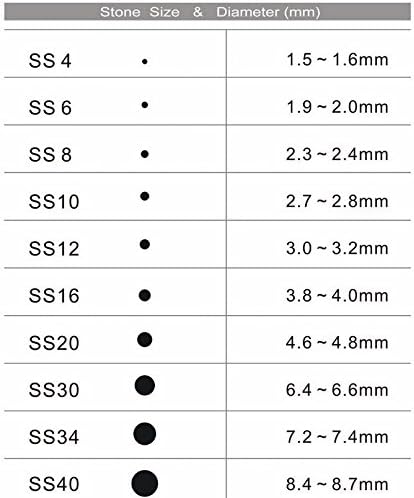 Brillabenny 300 Strass thermocollants SS16 / 4 mm Pêche Light Peach HOTFIX Brillantini Décors Tissus - Nail Gallerys