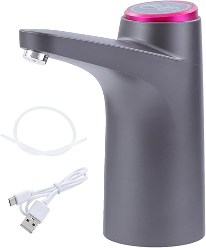 TOPWAY Pompe à Bouteille d'eau, Portable USB Chargeant Distributeur d'eau en Bouteille Electrique Automatique Universel pour Maison Cuisine Bureau Camping 716192 - Nail Gallerys