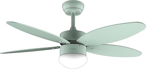 Cecotec - Ventilateur de Plafond avec Lumière EnergySilence Aero 4260 Full Sky - 40 W, Diamètre 106 cm, Lampe Intégrée, Télécommande, Minuterie 8 Heures, 6 Vitesses, 5 Pales, Été/Hiver - Nail Gallerys