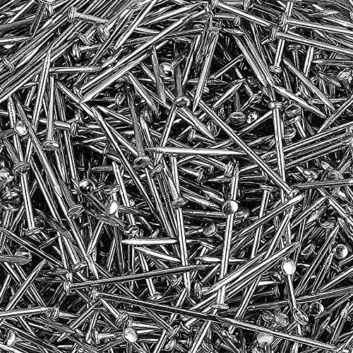 Ideen mit Herz épingles 16 mm, tête : Ø 1,8-2,0 mm, argent, 250 g - Nail Gallerys