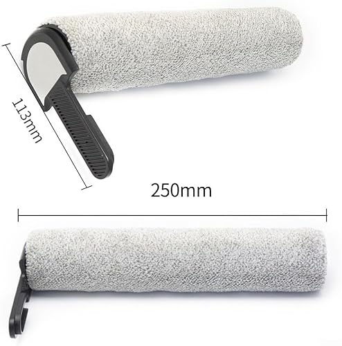 Homeponnew Brosse rouleau de rechange pour aspirateur Ultenic AC1 pour aspirateur humide et sec Elite, élimine efficacement la saleté, la poussière et les débris, matériau robuste de qualité, durable - Nail Gallerys