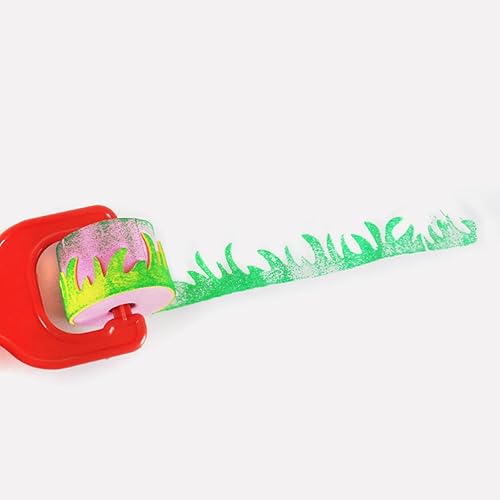 Artibetter 4Pcs Rouleaux Peinture Éponge Brosse Enfant Eva - Nail Gallerys