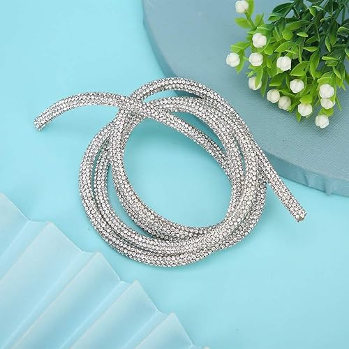 Tube Corde Tube Cordon Coupe Belles Robes De Mariée Colliers Chaussures pour Vêtements Accessoires(White) - Nail Gallerys