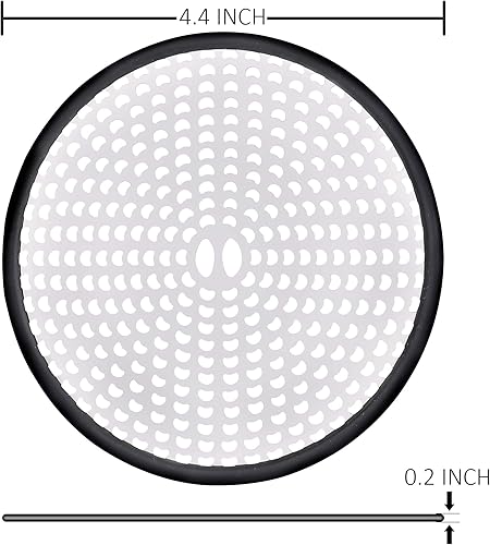 ISIYINER Filtre à Évier Filtre de Vidange Acier Inoxydable Rond Couverture de Drain pour Salle de Bain Douche Cuisine 4.5 * 4.5 Pouces - Nail Gallerys
