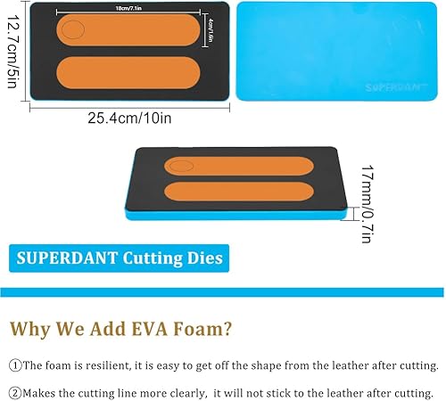 SUPERDANT Matrices de Découpe en Cuir Porte-Stylo Die Cutter DIY Artisanat Matrices de Découpe en Bois Étui à Crayons Pochette DIY Craft Dies Scrapbooking pour Journaux Cahiers Ouverture de L'école - Nail Gallerys