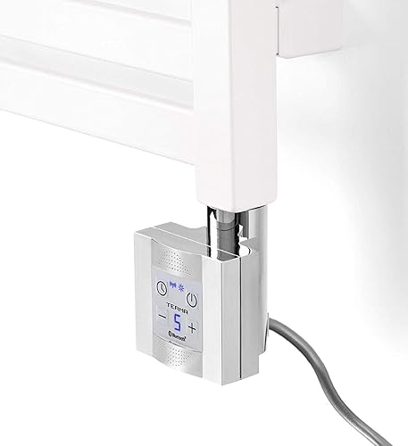 Cartouche Chauffante pour Radiateur Sèche-serviettes avec App - Contrôleur, 600 Watt, Chrome, Électrique Thermoplongeur Serviettes, Électrique, Sèche-serviettes, Anapont - Nail Gallerys