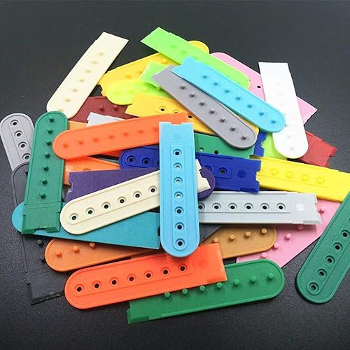 PULABO Noir Snapback Chapeaux Sangle De Remplacement En Plastique Remplacement Réparation Snap Buckle Strap Fastener Snap 20 Pcs Créatif et utile Haute qualité, Pratique - Nail Gallerys